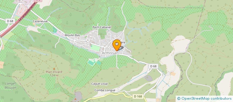 localisation de l'entreprise MONSIEUR DORIAN VIVIER  ARMISSAN