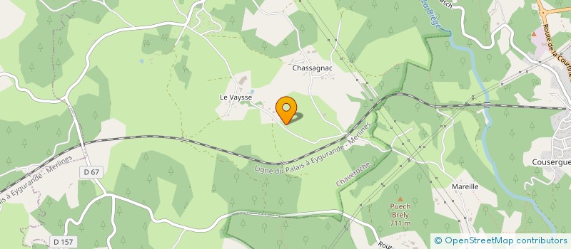 localisation de l'entreprise MONSIEUR DORIAN VUOSO  CHAVEROCHE