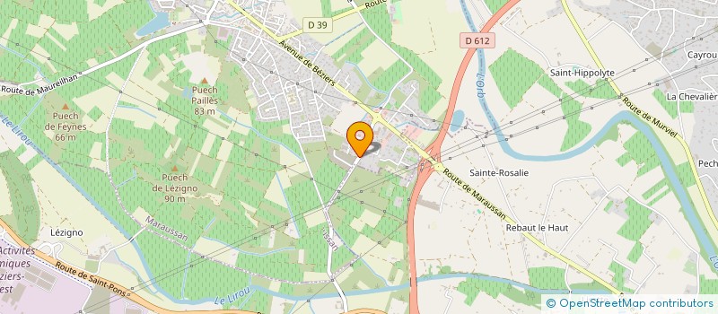 localisation de l'entreprise MONSIEUR DORIAN WALTZER  MARAUSSAN