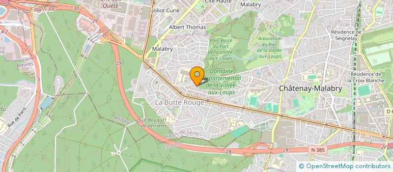 localisation de l'entreprise MONSIEUR DORIAN WEHREL  CHATENAY-MALABRY