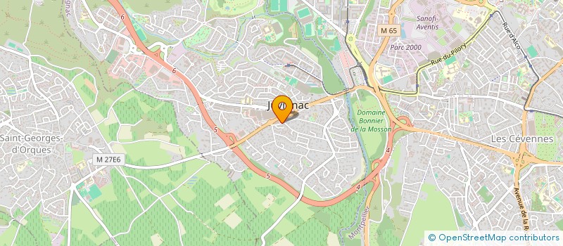 localisation de l'entreprise MONSIEUR DORIAN WITTMANN  JUVIGNAC