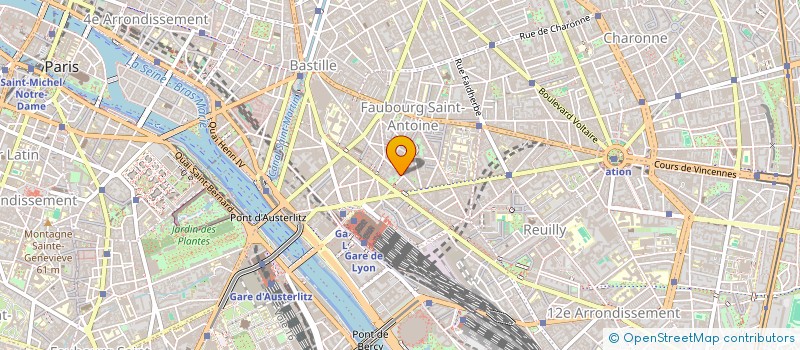 localisation de l'entreprise MONSIEUR DORIAN YVE  PARIS