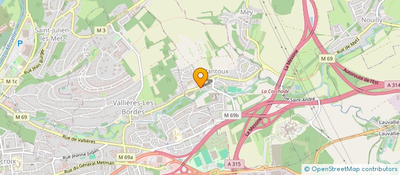 localisation de l'entreprise MONSIEUR DORIAN ZURETTI  VANTOUX