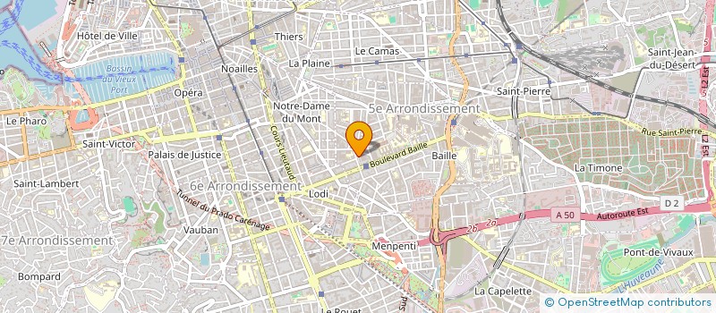localisation de l'entreprise MONSIEUR DORICK CANTIE à MARSEILLE