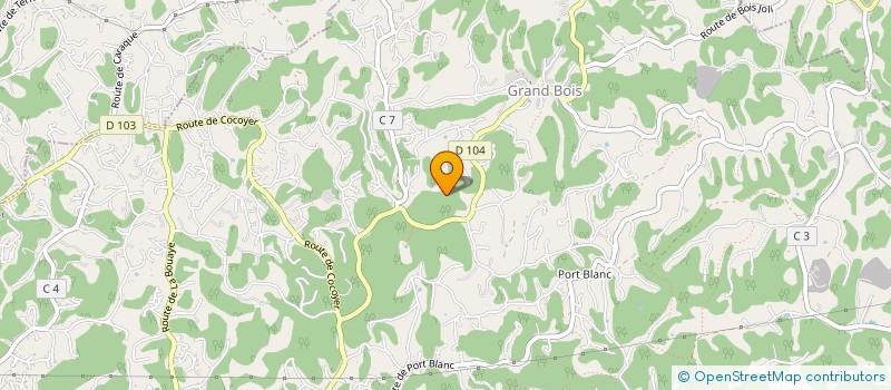 localisation de l'entreprise MONSIEUR DORICK KANCEL  LE GOSIER