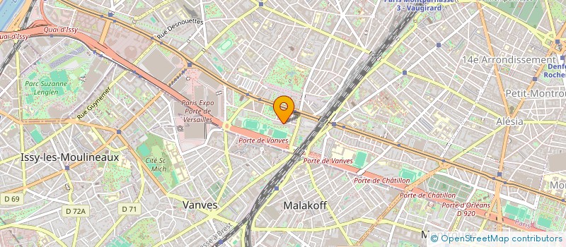 localisation de l'entreprise MONSIEUR DORIEL NGOMA  PARIS