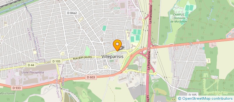 localisation de l'entreprise MONSIEUR DORIN COVACI  VILLEPARISIS