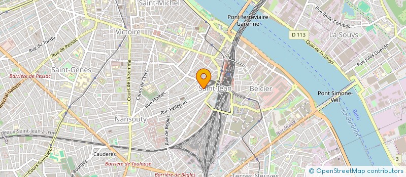 localisation de l'entreprise MONSIEUR DORIN FELEA  BORDEAUX