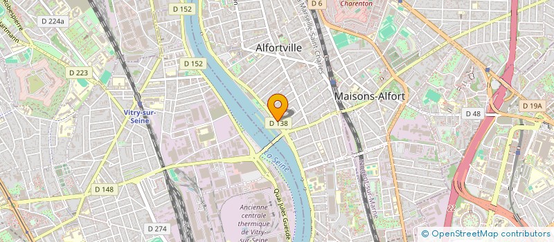localisation de l'entreprise MONSIEUR DORIN GIURGIOIU à ALFORTVILLE