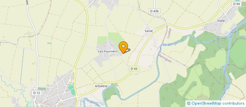 localisation de l'entreprise MONSIEUR DORIN ROIBAN à MARINGUES