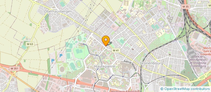 localisation de l'entreprise MONSIEUR DORIN STANCU à STRASBOURG