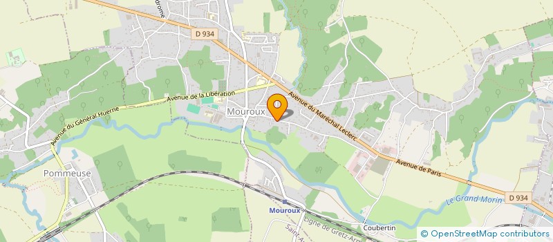 localisation de l'entreprise MONSIEUR DORIN TIOSA  MOUROUX