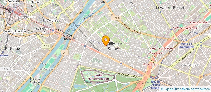 localisation de l'entreprise MONSIEUR DORIN TODIREANU à NEUILLY-SUR-SEINE