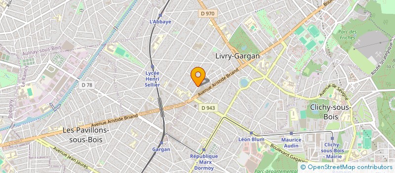 localisation de l'entreprise MONSIEUR DORIS SISINIO VALERIO à LIVRY-GARGAN