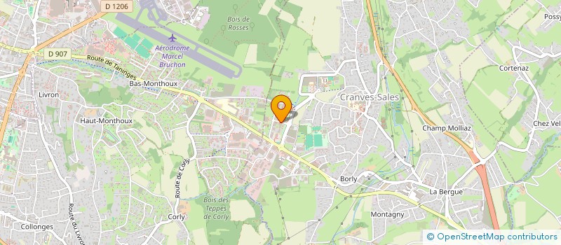 localisation de l'entreprise MONSIEUR DORJPUREV LKHAGVADORJ  CRANVES-SALES