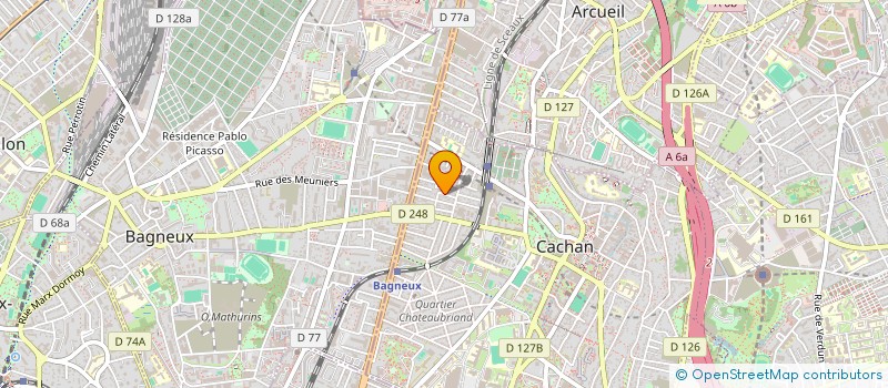 localisation de l'entreprise MONSIEUR DORK ALAYAN à CACHAN