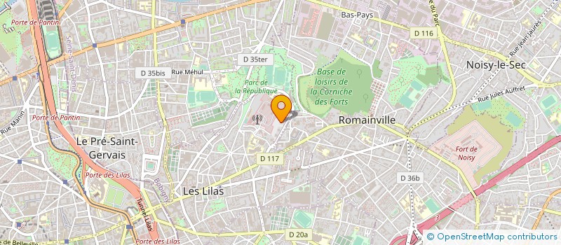 localisation de l'entreprise MONSIEUR DORON BELHASSEN à LES LILAS