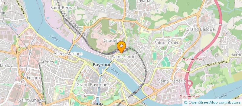 localisation de l'entreprise MONSIEUR DORON-HAIM SARFATI à BAYONNE