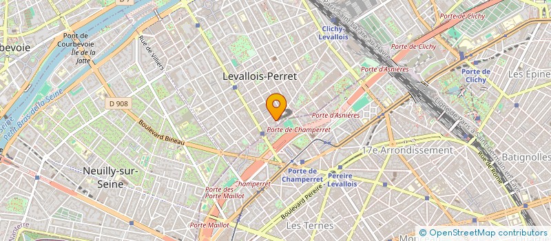 localisation de l'entreprise MONSIEUR DORON MAZOUZ à LEVALLOIS-PERRET