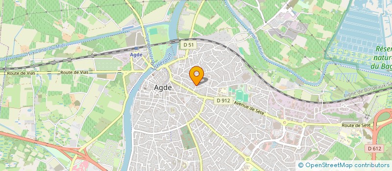 localisation de l'entreprise MONSIEUR DOROTEO ARNAIZ à AGDE