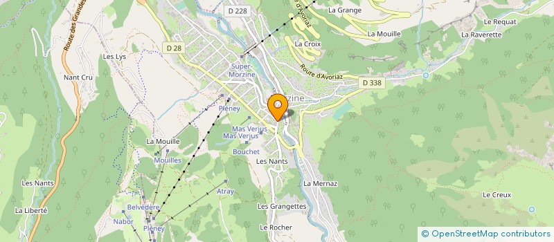 localisation de l'entreprise MONSIEUR DORRIEN RICARDO à MORZINE