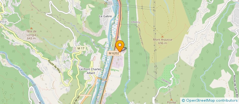 localisation de l'entreprise MONSIEUR DORU-ADRIAN GAIS  LA ROQUETTE-SUR-VAR