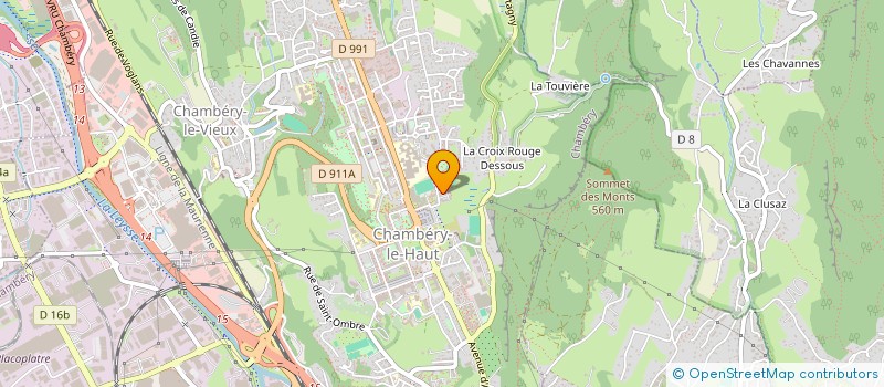 localisation de l'entreprise MONSIEUR DORU DRAGAN  CHAMBERY