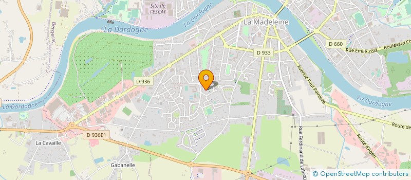 localisation de l'entreprise MONSIEUR DORU IULIAN MELINTE à BERGERAC