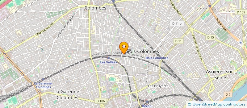 localisation de l'entreprise MONSIEUR DORU VOINEA à BOIS-COLOMBES