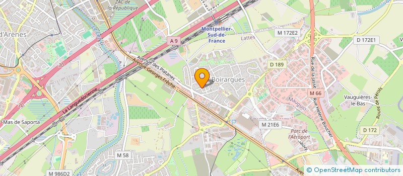 localisation de l'entreprise MONSIEUR DORYAN CAUSSE à LATTES