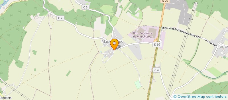 localisation de l'entreprise MONSIEUR DORYAN LELONG  MAUCHAMPS