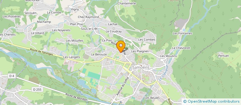 localisation de l'entreprise MONSIEUR DORYK DEPIERRE-WASTIAUX  SAMOENS