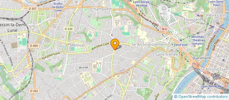 localisation de l'entreprise MONSIEUR DOSITHEE BREVET à LYON