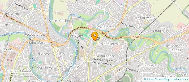 localisation de l'entreprise MONSIEUR DOSSO GONDO à NIORT