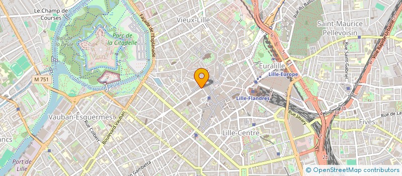 localisation de l'entreprise MONSIEUR DOUCHAME MALIDE  LILLE