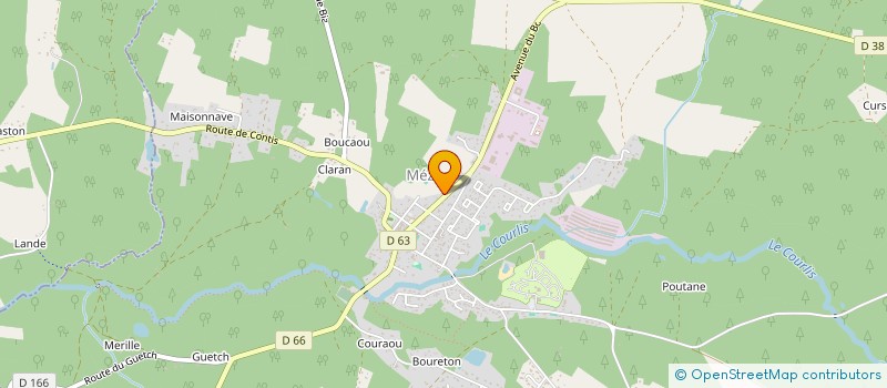 localisation de l'entreprise MONSIEUR DOUCHAN CORDAS  MEZOS