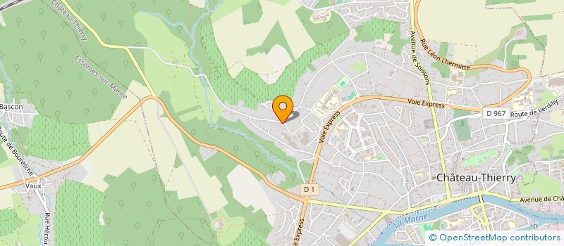 localisation de l'entreprise MONSIEUR DOUCHANE MOMCILOVIC  CHATEAU-THIERRY