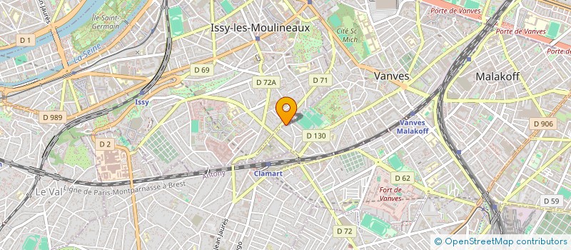 localisation de l'entreprise MONSIEUR DOUDOU DIENG à VANVES