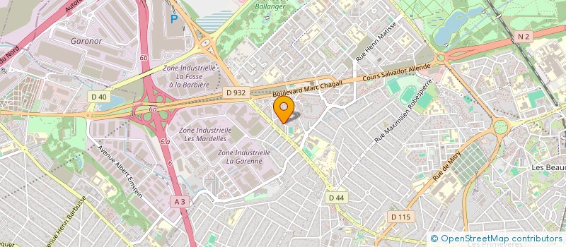 localisation de l'entreprise MONSIEUR DOUDOU FANE à AULNAY-SOUS-BOIS