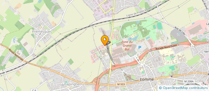 localisation de l'entreprise MONSIEUR DOUDOU MAGBETHA WAZALA à LILLE