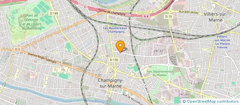localisation de l'entreprise MONSIEUR DOUGA DIANKA à CHAMPIGNY-SUR-MARNE