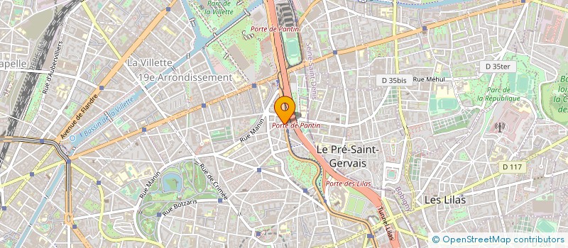 localisation de l'entreprise MONSIEUR DOUGA GORY  PARIS