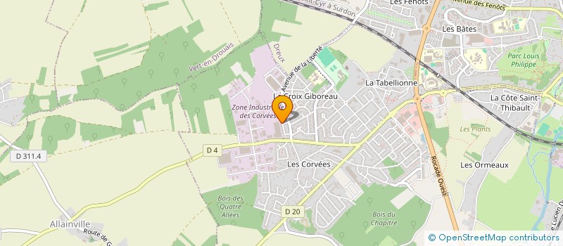 localisation de l'entreprise MONSIEUR DOUGA NIMAGA à VERNOUILLET