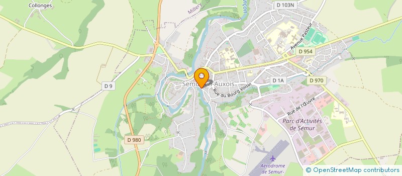 localisation de l'entreprise MONSIEUR DOUGIE LUI  SEMUR-EN-AUXOIS