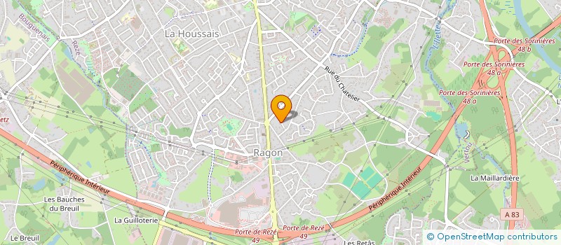 localisation de l'entreprise MONSIEUR DOUGLAS ANCELIN  REZE