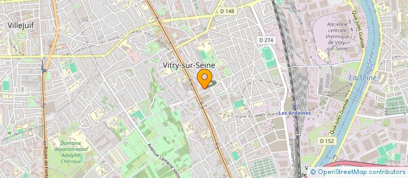 localisation de l'entreprise MONSIEUR DOUGLAS BARROS DE QUEIROZ  VITRY-SUR-SEINE