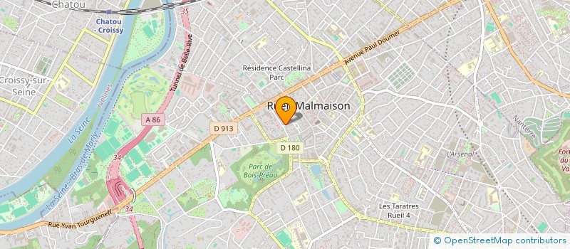 localisation de l'entreprise MONSIEUR DOUGLAS BENHAMOU à RUEIL-MALMAISON