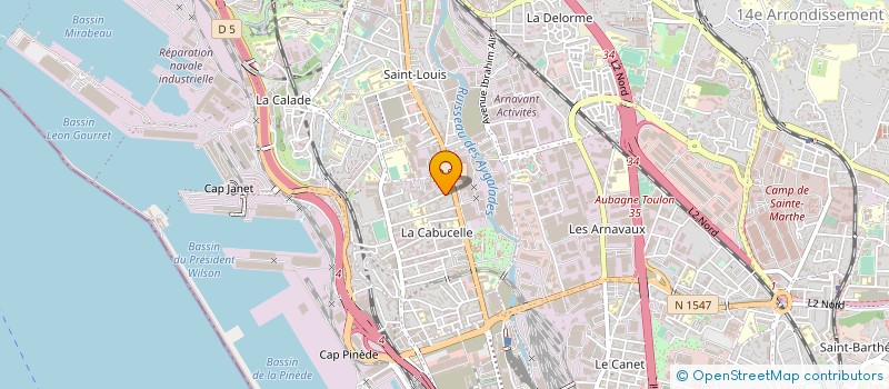 localisation de l'entreprise MONSIEUR DOUGLAS BLANC à MARSEILLE