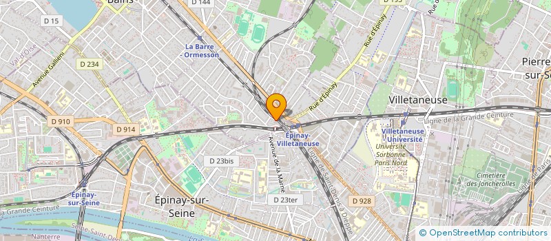 localisation de l'entreprise MONSIEUR DOUGLAS FITOUSSI  DEUIL-LA-BARRE