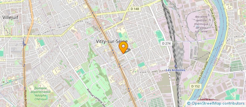 localisation de l'entreprise MONSIEUR DOUGLAS JACINTO DE SOUZA à VITRY-SUR-SEINE
